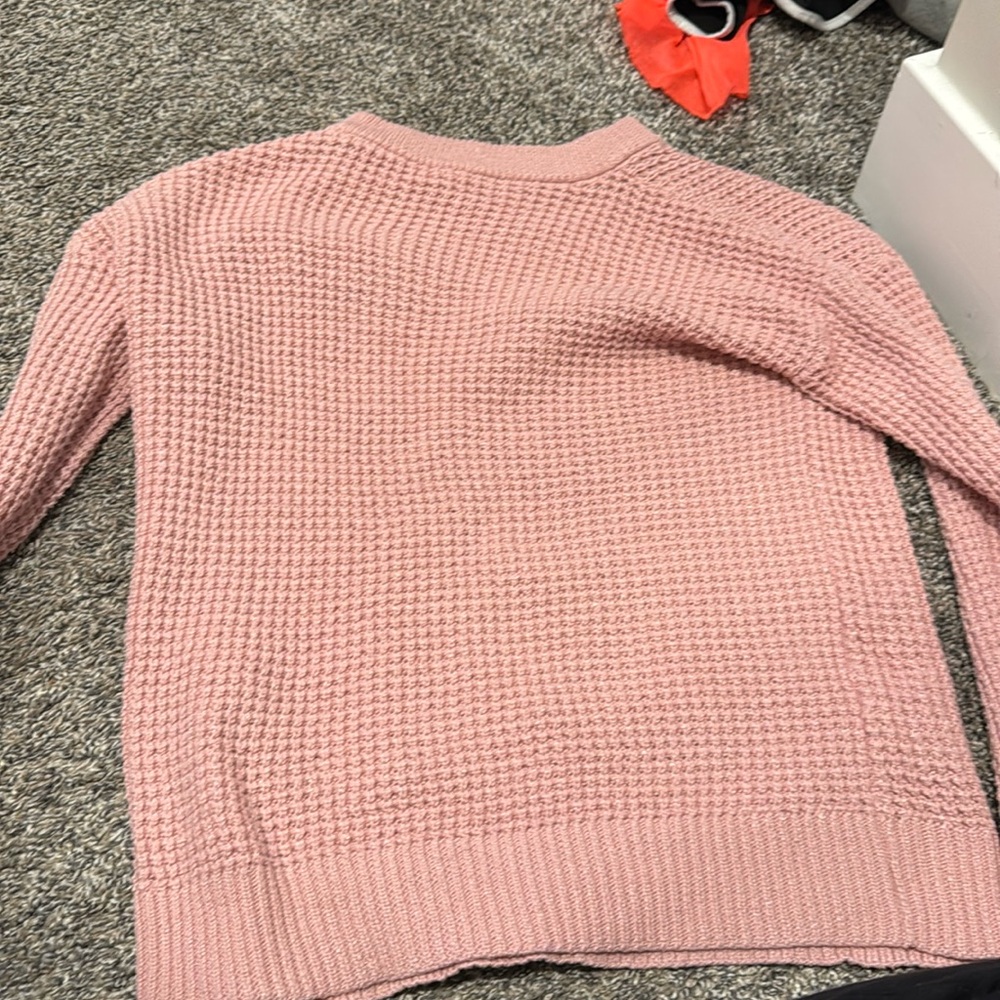 Pink sweater